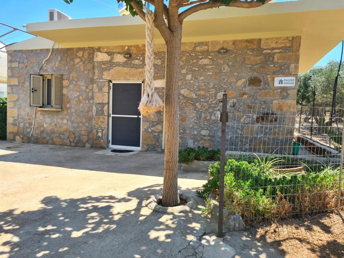 Вілла Pause Serenity House Into Olive Groves Agios Fotios Екстер'єр фото