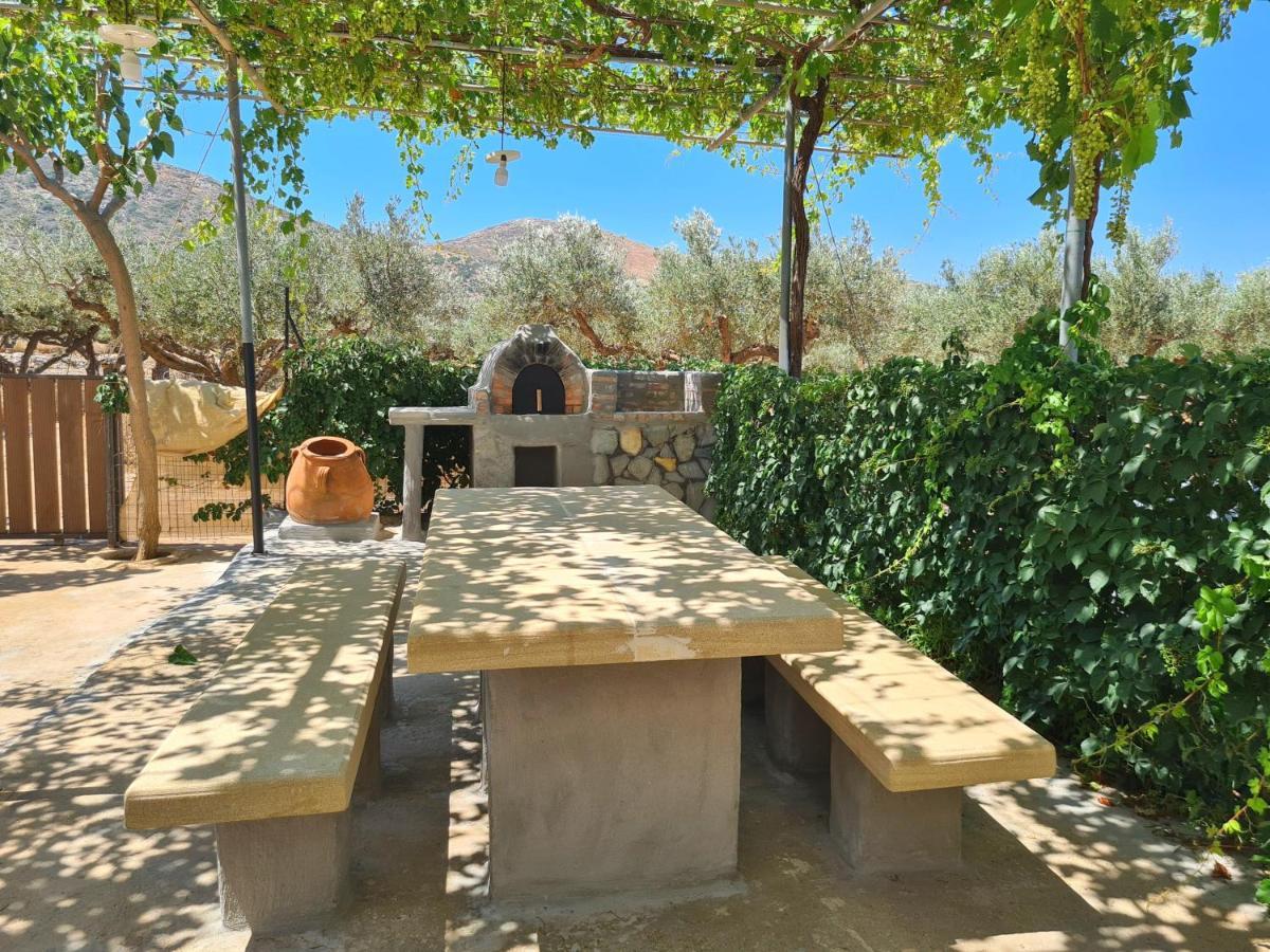 Вілла Pause Serenity House Into Olive Groves Agios Fotios Екстер'єр фото